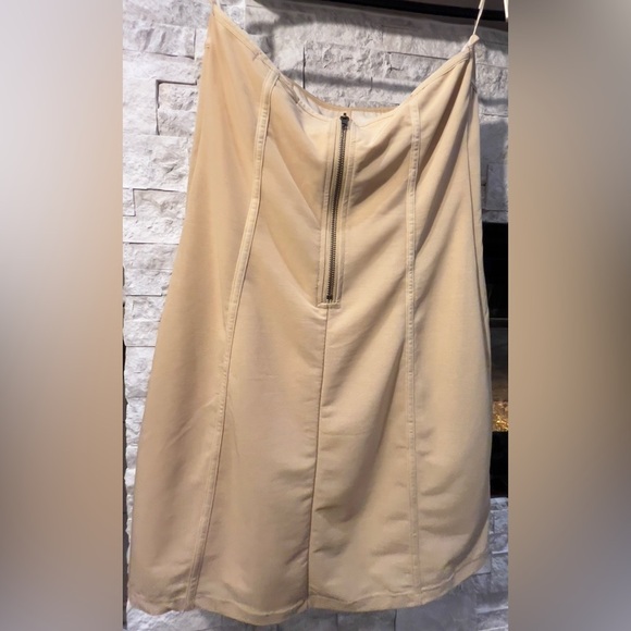 Urban Outfitters Strapless dress, yellow size Large - Picture 5 of 9